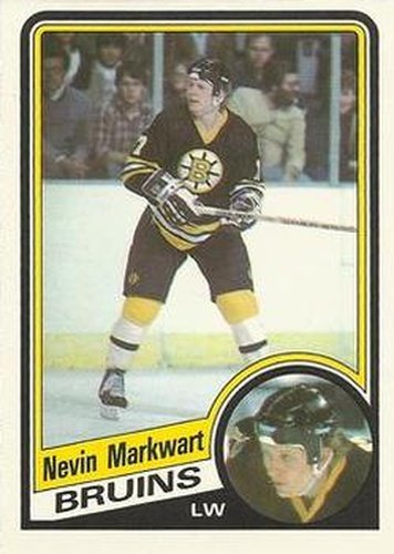 #8 Nevin Markwart - Boston Bruins - 1984-85 O-Pee-Chee Hockey