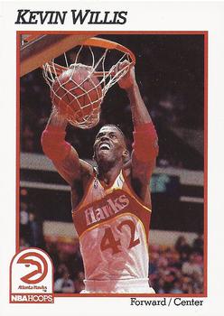 #8 Kevin Willis - Atlanta Hawks - 1991-92 Hoops Basketball