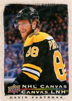 #C-8 David Pastrnak - Boston Bruins - 2020-21 Upper Deck Tim Hortons Hockey - NHL Canvas