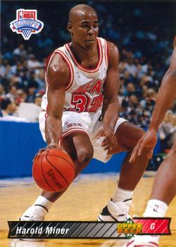 #8 Harold Miner - Miami Heat - 1992-93 Upper Deck Basketball