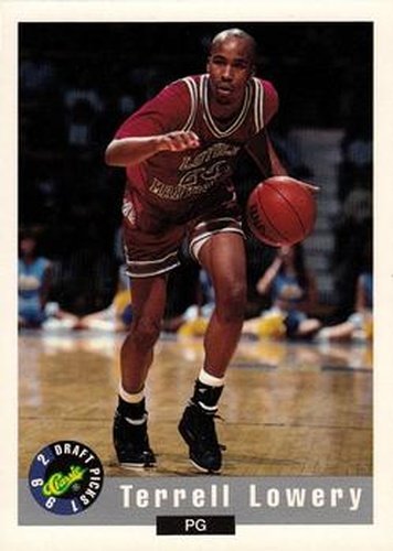 #8 Terrell Lowery - Loyola Marymount University Lions - 1992 Classic Draft Basketball