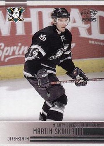 #8 Martin Skoula - Anaheim Mighty Ducks - 2004-05 Pacific Hockey