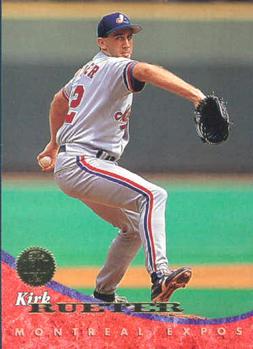 #8 Kirk Rueter - Montreal Expos - 1994 Leaf Baseball