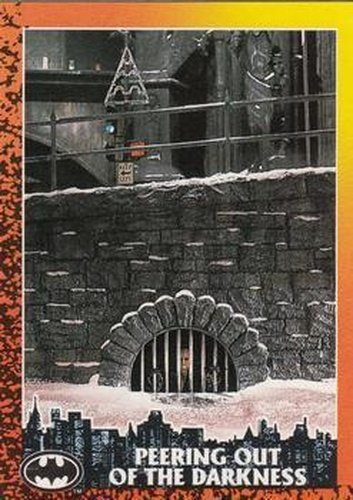 #8 Peering Out of the Darkness - 1992 Topps Batman Returns