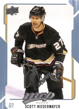 #8 Scott Niedermayer - Anaheim Ducks - 2008-09 Upper Deck MVP Hockey