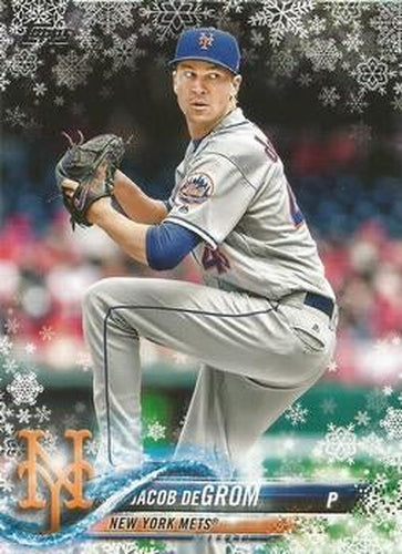 #HMW8 Jacob deGrom - New York Mets - 2018 Topps Holiday Baseball