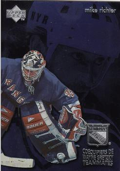 #T8 Mike Richter - New York Rangers - 1998-99 McDonald's Upper Deck Hockey - Gretzky's Teammates
