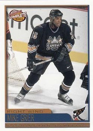 #8 Mike Grier - Washington Capitals - 2003-04 Pacific Complete Hockey