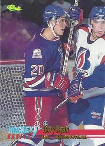 #8 Terry Ryan - Montreal Canadiens - 1995 Classic Hockey