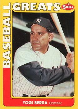 #8 Yogi Berra - New York Yankees - 1991 Swell Baseball Greats