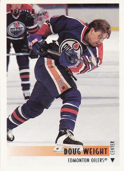 #8 Doug Weight - Edmonton Oilers - 1994-95 O-Pee-Chee Premier Hockey