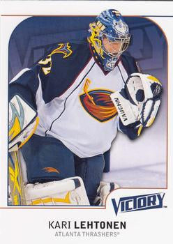 #8 Kari Lehtonen - Atlanta Thrashers - 2009-10 Upper Deck Victory Hockey