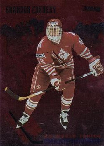 #8 Brandon Convery Canada - 1993-94 Donruss Hockey - 1994 World Junior Championship Canada