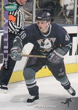 #8 John Lilley - Anaheim Mighty Ducks - 1994-95 Parkhurst Hockey