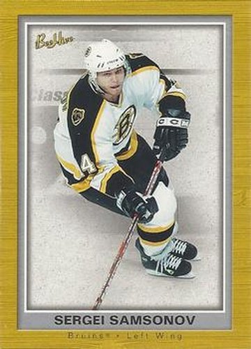 #8 Sergei Samsonov - Boston Bruins - 2005-06 Upper Deck Beehive Hockey