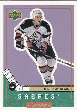 #8 Miroslav Satan - Buffalo Sabres - 1999-00 Upper Deck Retro Hockey
