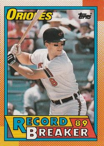 #8 Cal Ripken - Baltimore Orioles - 1990 O-Pee-Chee Baseball