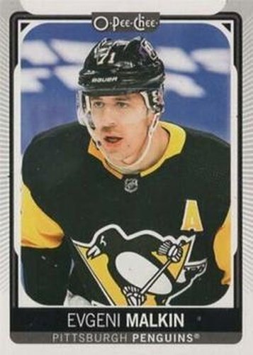 #8b Evgeni Malkin - Head Shot - Pittsburgh Penguins - 2021-22 O-Pee-Chee Hockey