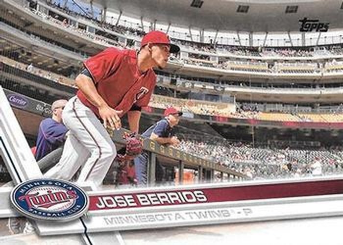 #8b Jose Berrios - Minnesota Twins - 2017 Topps Baseball