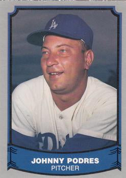 #105 Johnny Podres - Los Angeles Dodgers - 1988 Pacific Legends I Baseball