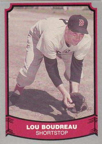 #106 Lou Boudreau - Boston Red Sox - 1988 Pacific Legends I Baseball