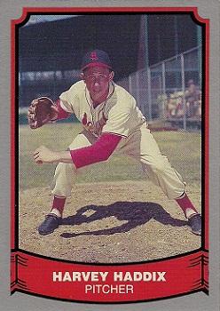 #11 Harvey Haddix - St. Louis Cardinals - 1988 Pacific Legends I Baseball