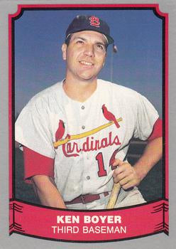 #12 Ken Boyer - St. Louis Cardinals - 1988 Pacific Legends I Baseball