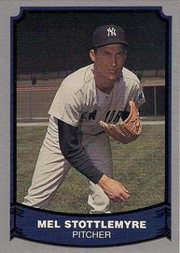 #22 Mel Stottlemyre - New York Yankees - 1988 Pacific Legends I Baseball