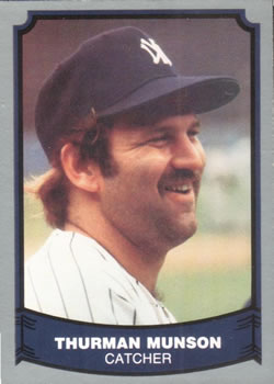 #34 Thurman Munson - New York Yankees - 1988 Pacific Legends I Baseball