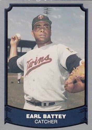 #35 Earl Battey - Minnesota Twins - 1988 Pacific Legends I Baseball