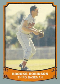 #3 Brooks Robinson - Baltimore Orioles - 1988 Pacific Legends I Baseball