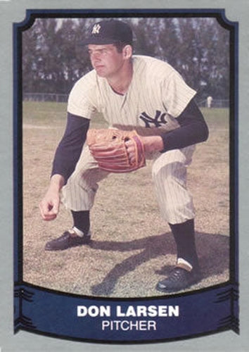 #42 Don Larson - New York Yankees - 1988 Pacific Legends I Baseball