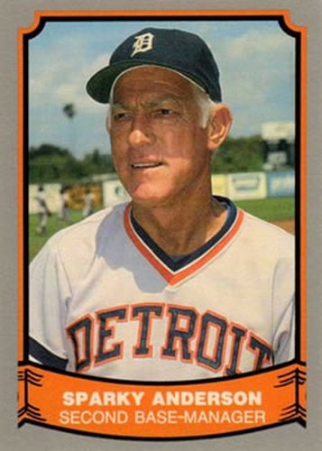 #46 Sparky Anderson - Detroit Tigers - 1988 Pacific Legends I Baseball