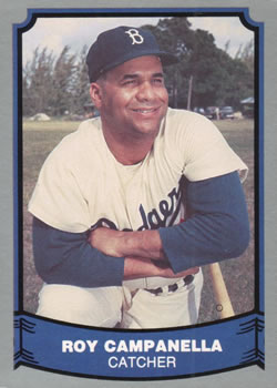 #47 Roy Campanella - Brooklyn Dodgers - 1988 Pacific Legends I Baseball