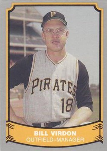 #49 Bill Virdon - Pittsburgh Pirates - 1988 Pacific Legends I Baseball