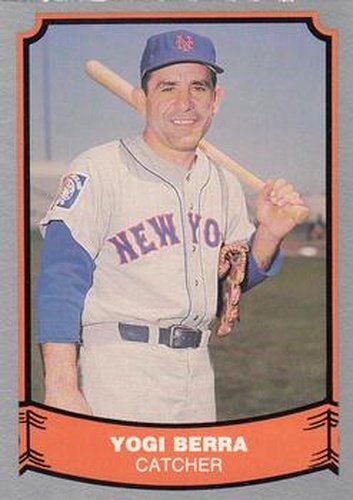 #53 Yogi Berra - New York Mets - 1988 Pacific Legends I Baseball