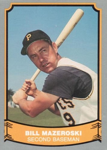 #60 Bill Mazeroski - Pittsburgh Pirates - 1988 Pacific Legends I Baseball