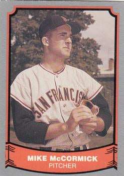 #67 Mike McCormick - San Francisco Giants - 1988 Pacific Legends I Baseball