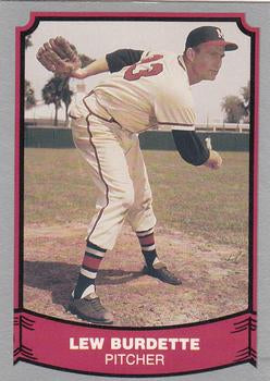 #68 Lew Burdette - Milwaukee Braves - 1988 Pacific Legends I Baseball