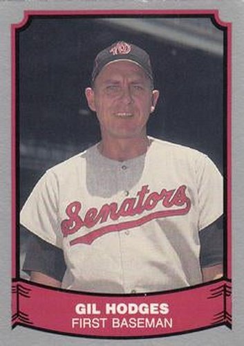 #87 Gil Hodges - Washington Senators - 1988 Pacific Legends I Baseball