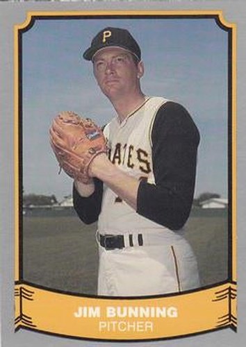 #92 Jim Bunning - Pittsburgh Pirates - 1988 Pacific Legends I Baseball
