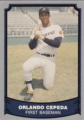 #94 Orlando Cepeda - Atlanta Braves - 1988 Pacific Legends I Baseball