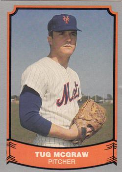 #96 Tug McGraw - New York Mets - 1988 Pacific Legends I Baseball
