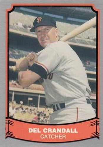 #98 Del Crandall - San Francisco Giants - 1988 Pacific Legends I Baseball