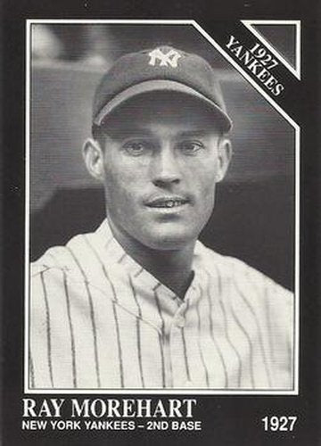 #102 Ray Morehart - New York Yankees - 1991 Conlon Collection TSN Baseball