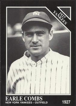 #105 Earle Combs - New York Yankees - 1991 Conlon Collection TSN Baseball