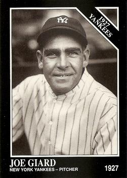 #119 Joe Giard - New York Yankees - 1991 Conlon Collection TSN Baseball