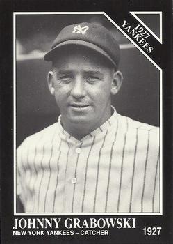 #124 Johnny Grabowski - New York Yankees - 1991 Conlon Collection TSN Baseball