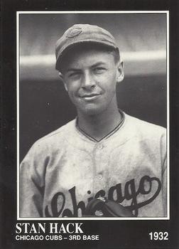 #126 Stan Hack - Chicago Cubs - 1991 Conlon Collection TSN Baseball