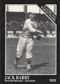 #139 Jack Barry - Boston Red Sox - 1991 Conlon Collection TSN Baseball
